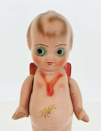 Kewpie Piggy Bank, Mid-20th Century