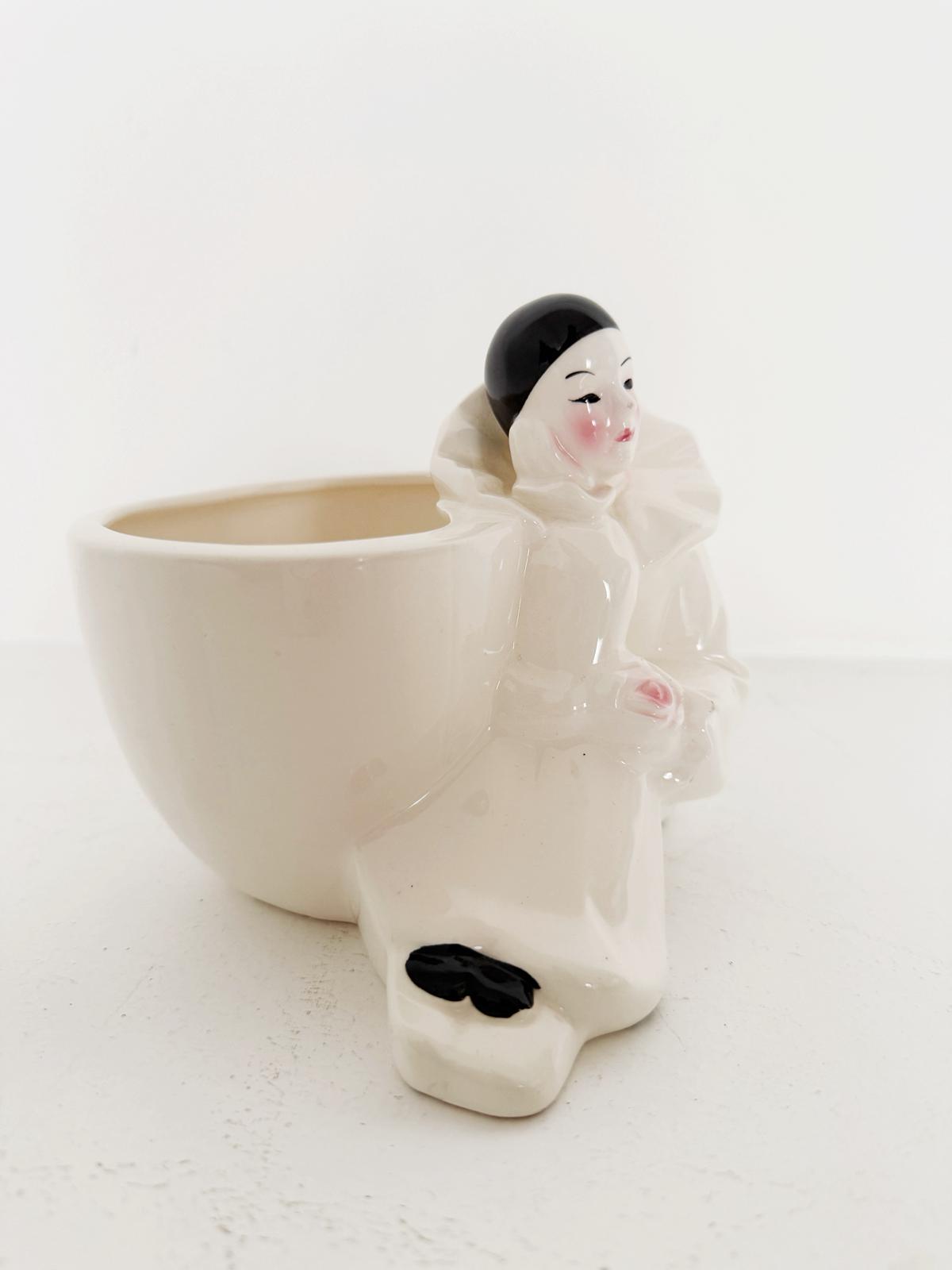 Glazed Ceramic Pierrot
