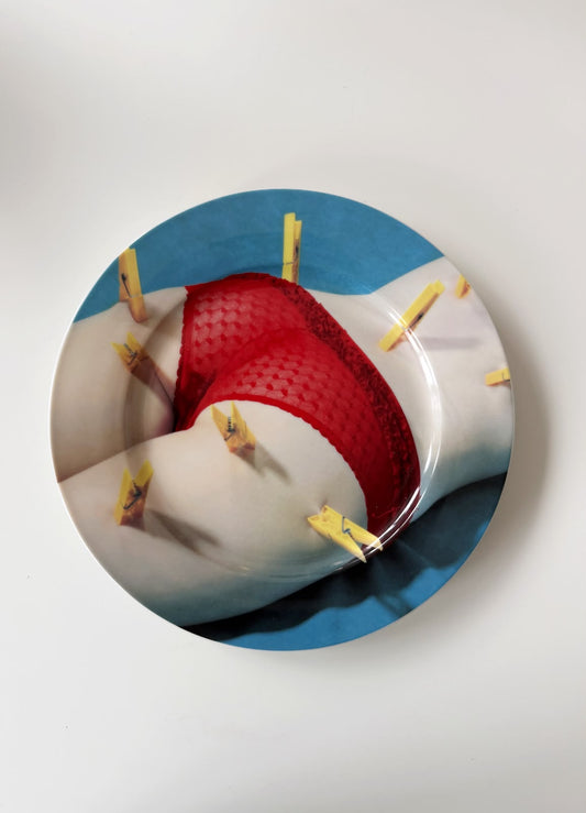 Piatto decorativo Seletti TOILETPAPER – Porcellana fine