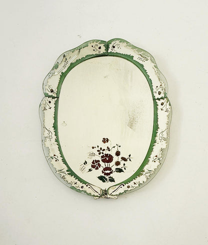 Specchio vintage da parete, Italia, anni ’40.