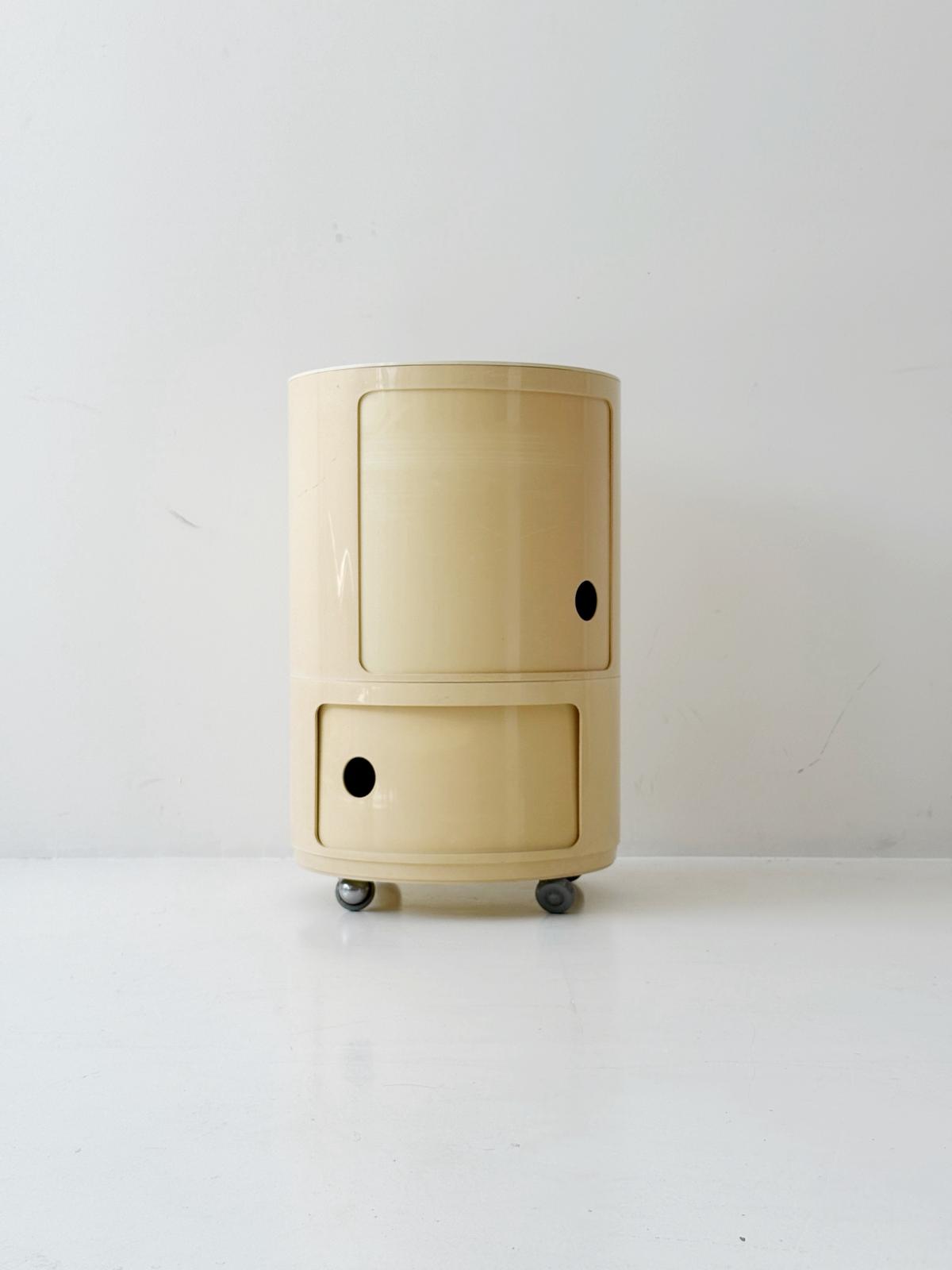 Comodino Kartell "Componibili" – Anna Castelli Ferrieri, anni '70