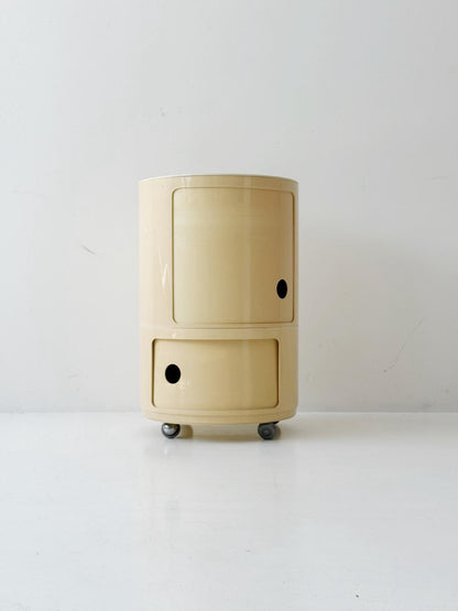 Comodino Kartell "Componibili" – Anna Castelli Ferrieri, anni '70