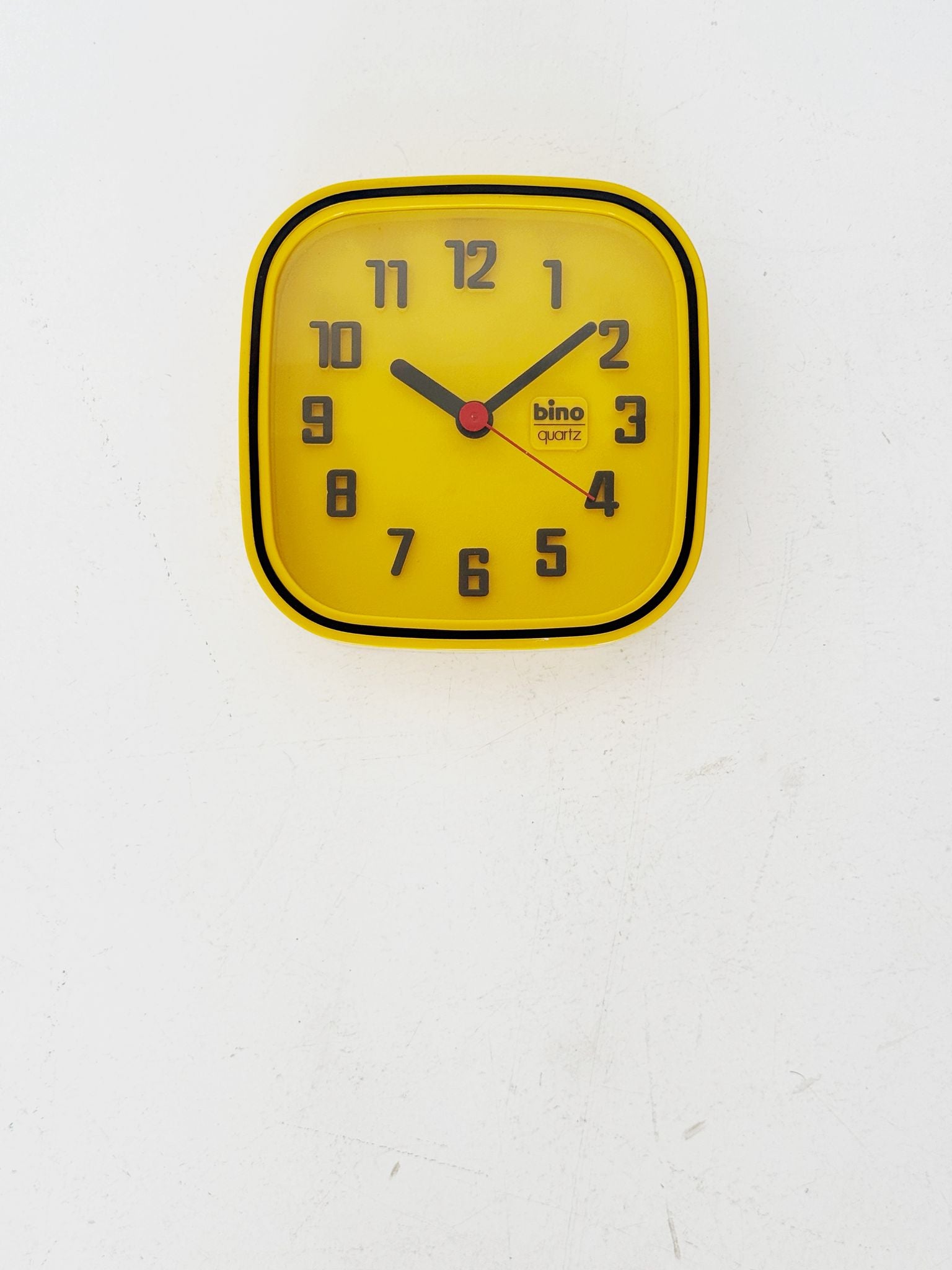 Bino Quartz Wall Clock, Italy, 1970s-1980s