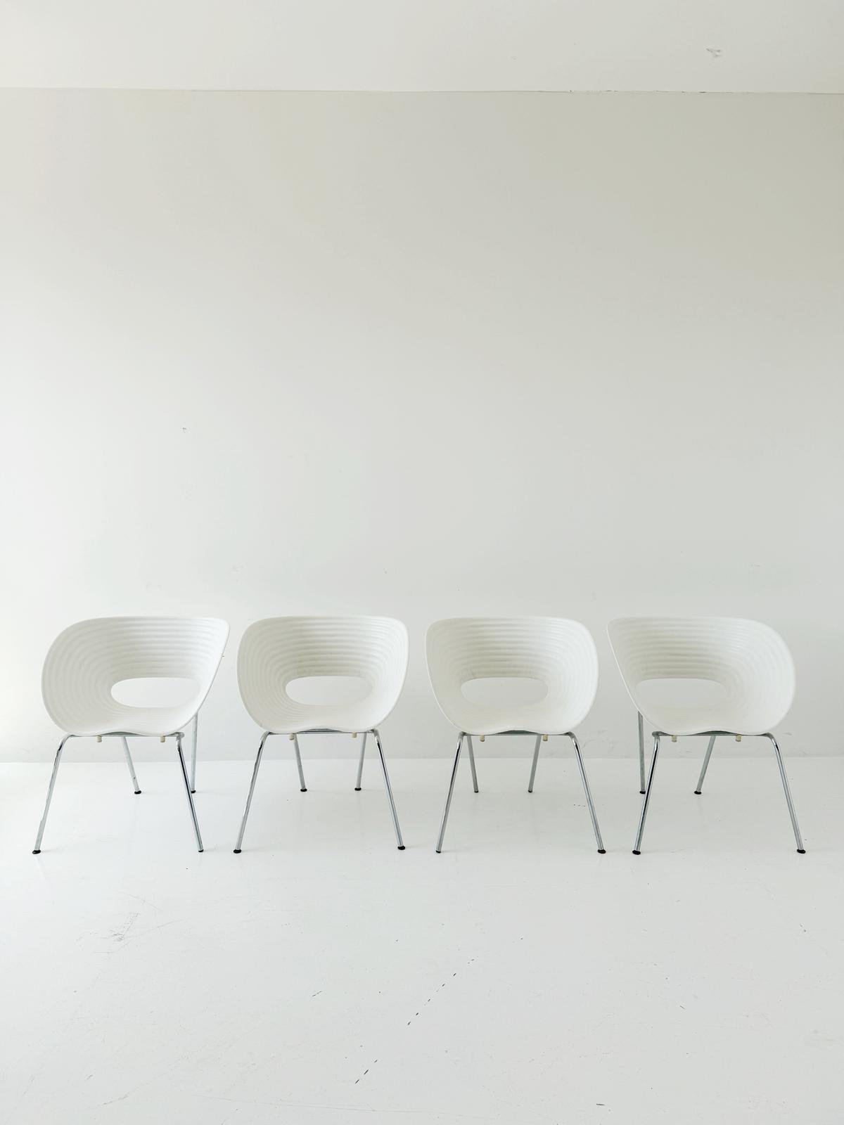 Set of four Vitra chairs produced in the 2000s