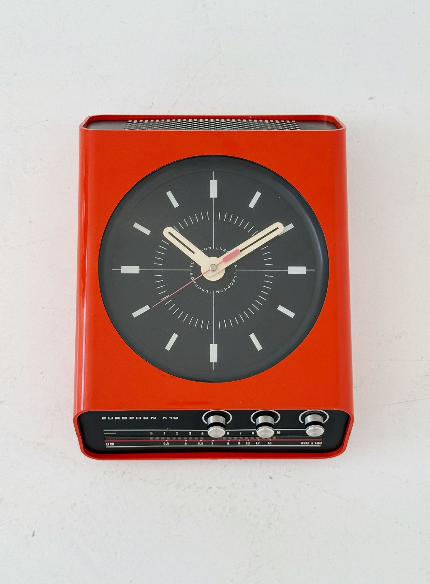 Europhon H10 alarm clock radio, 1970s