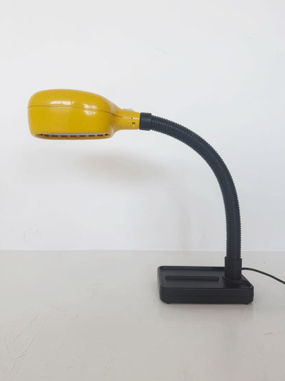 1980s Yellow ABS Table Lamp