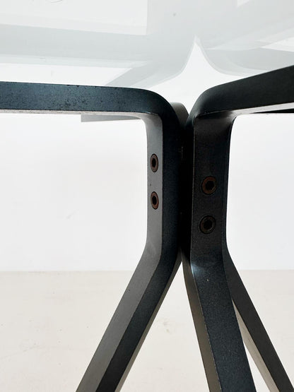 Tavolino modello Cuginetto, disegnato da Enzo Mari per Driade