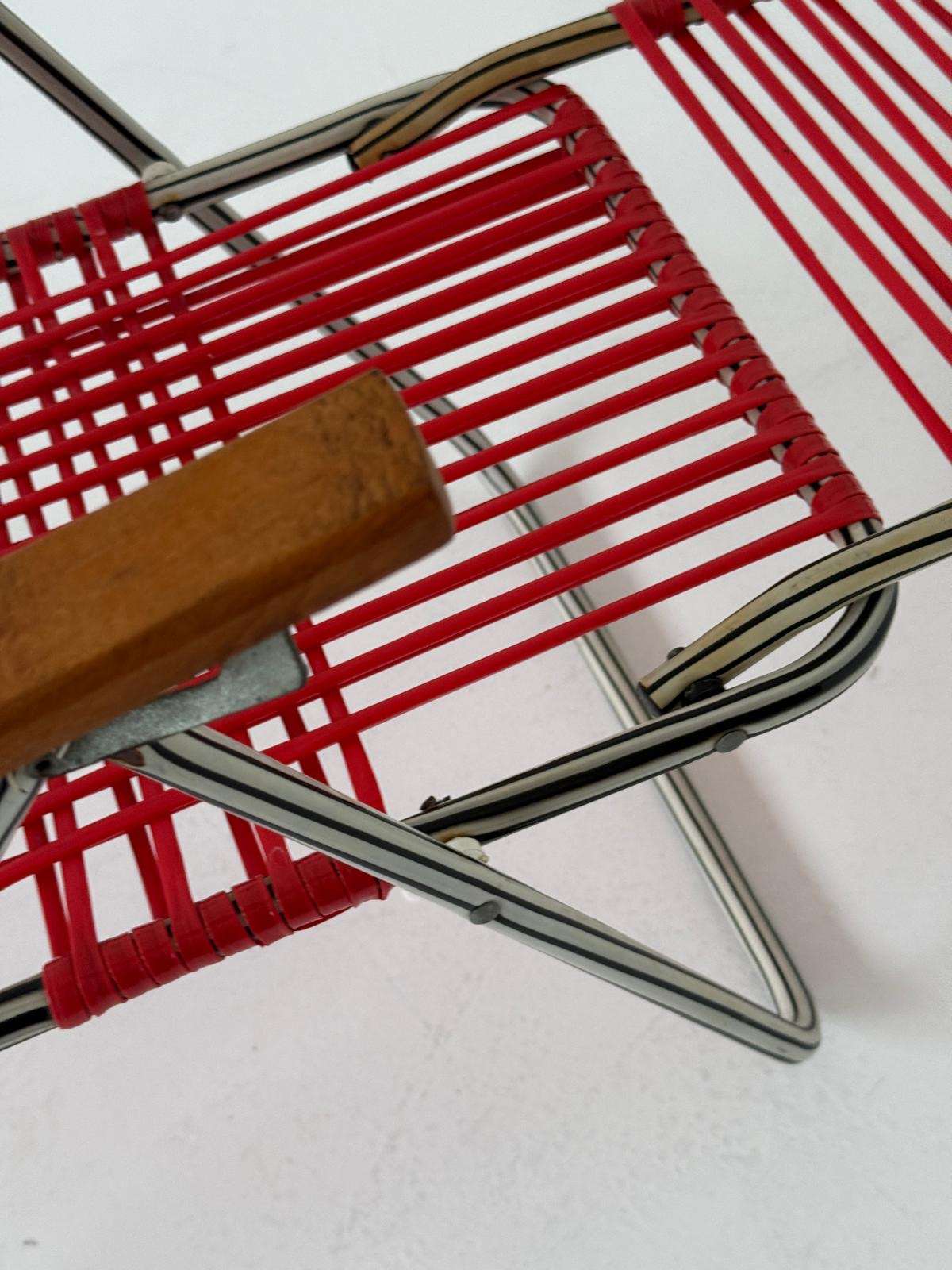 1960s children's deck chair