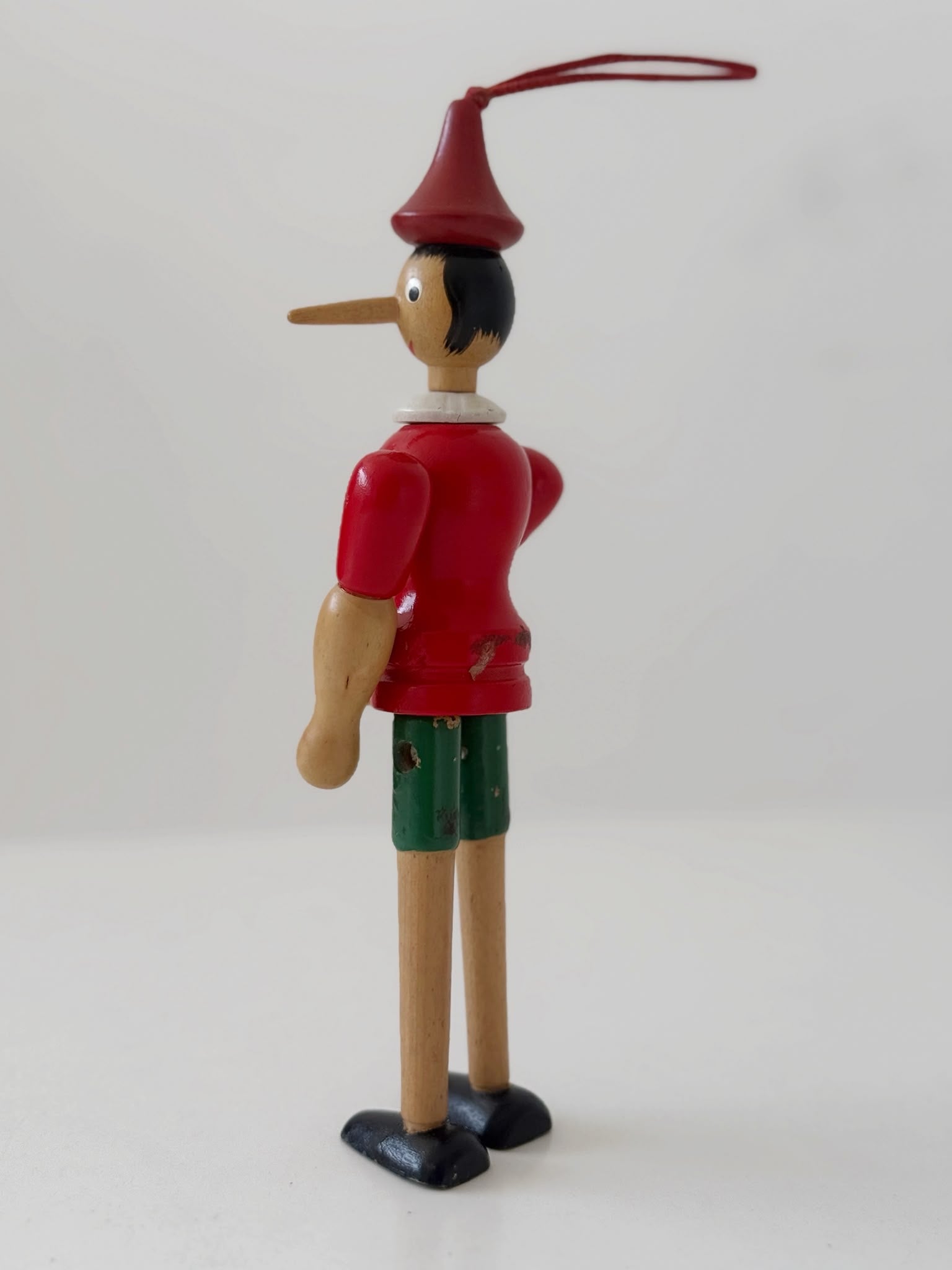 Piccolo Pinocchio vintage in legno