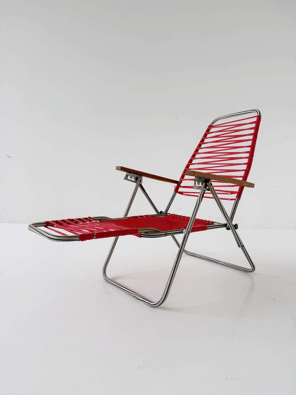 1960s children's deck chair