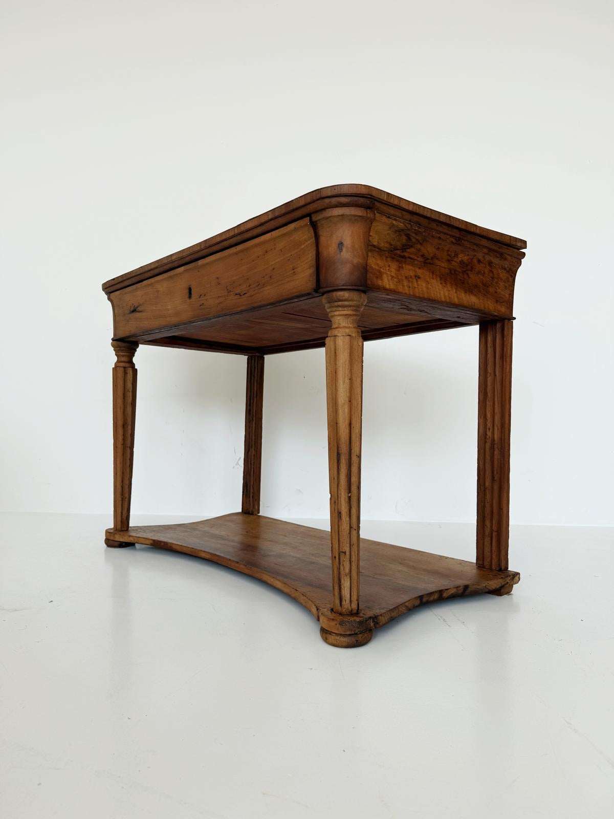 Antique wooden console table – early 1900s