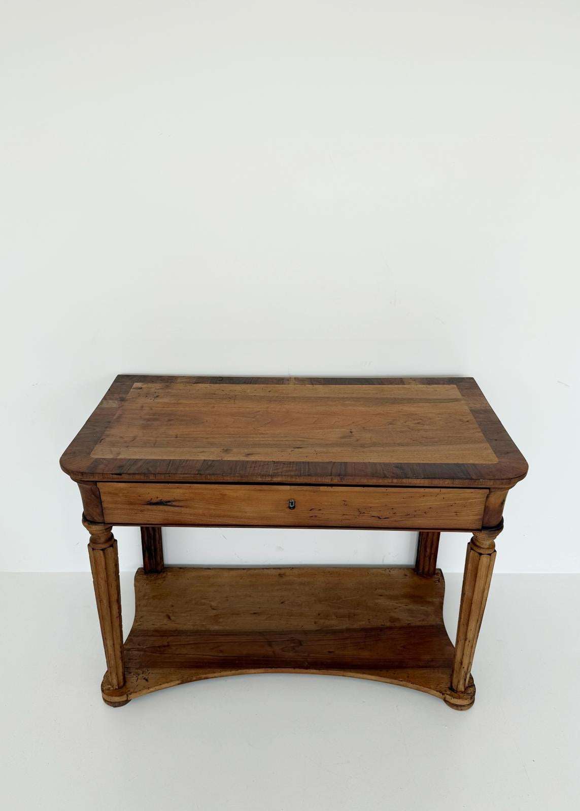 Antique wooden console table – early 1900s