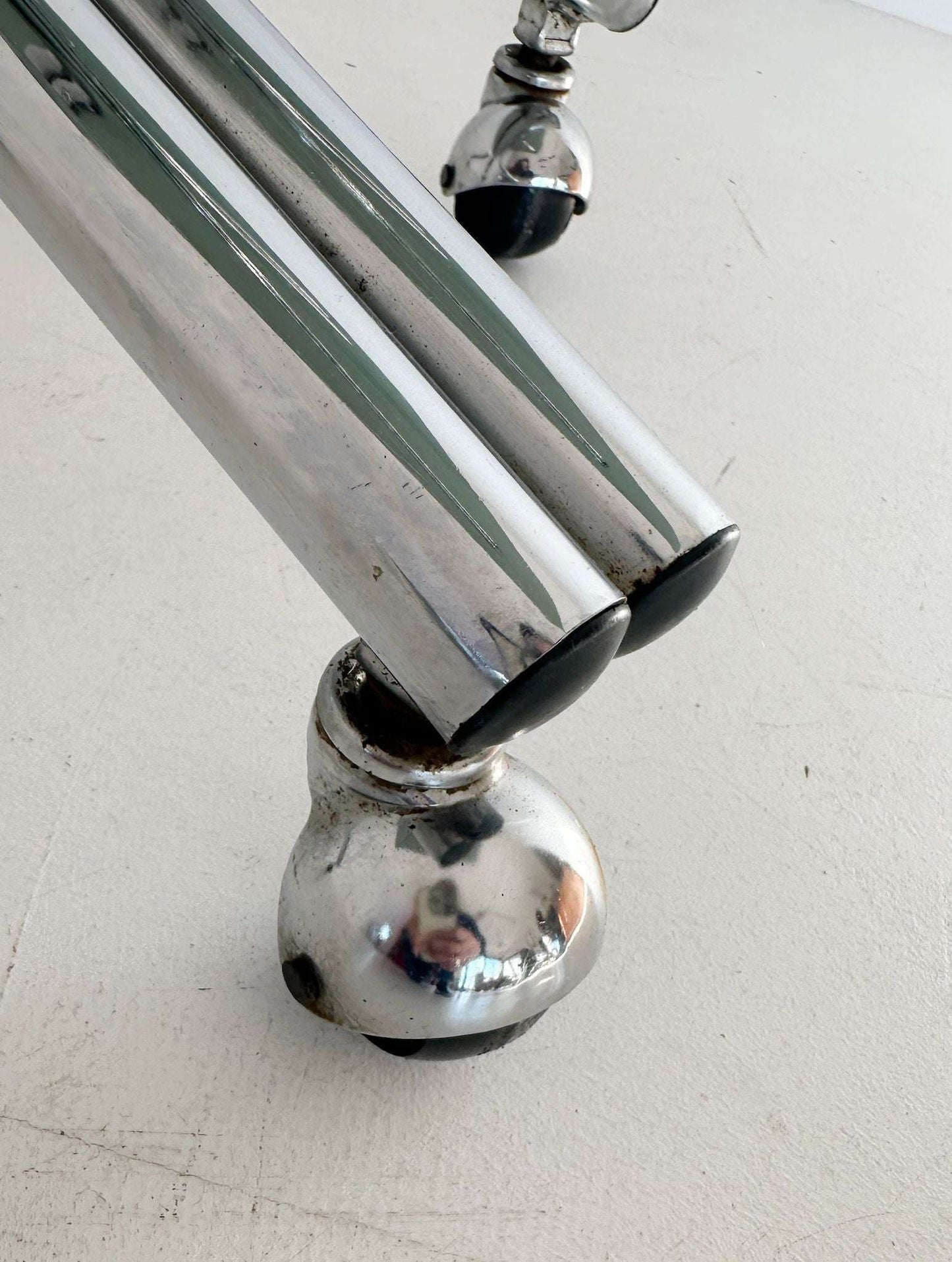 Coffee table with wheels