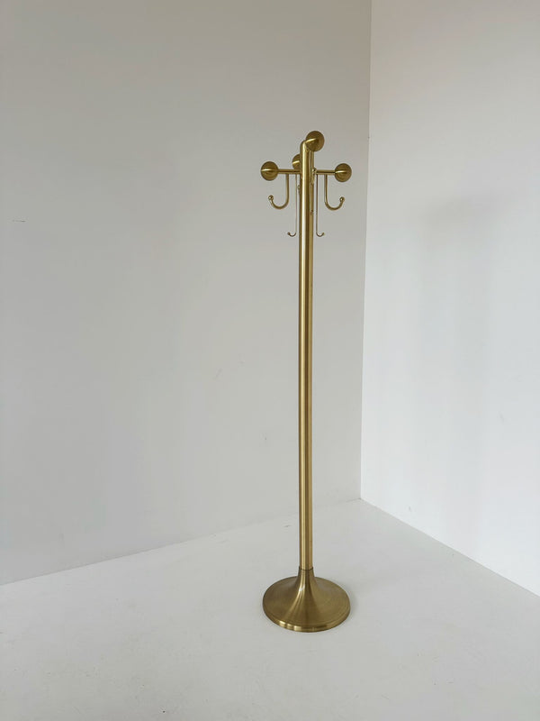 Brass clothes hanger