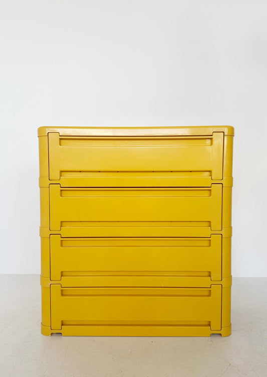 Modular chest of drawers Design Olaf Von Bohr for Kartell - 70s