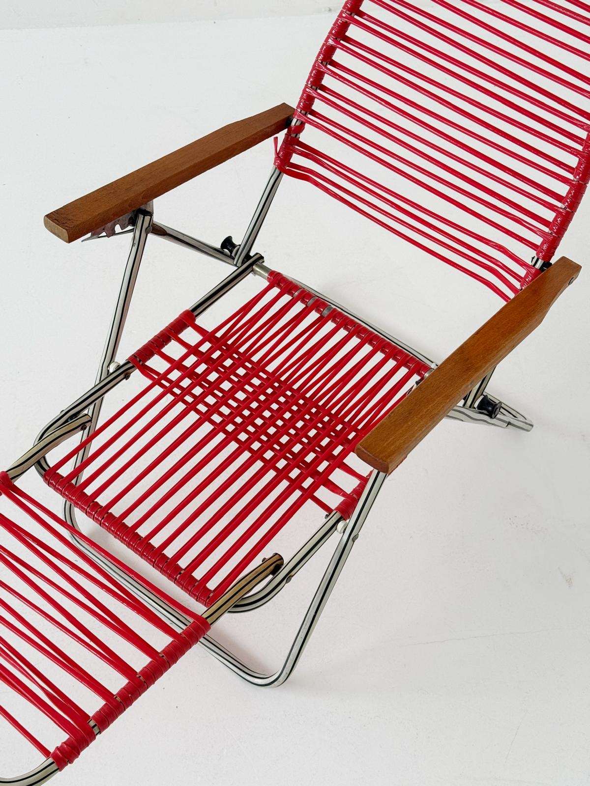 1960s children's deck chair