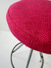 Metal and fabric stool