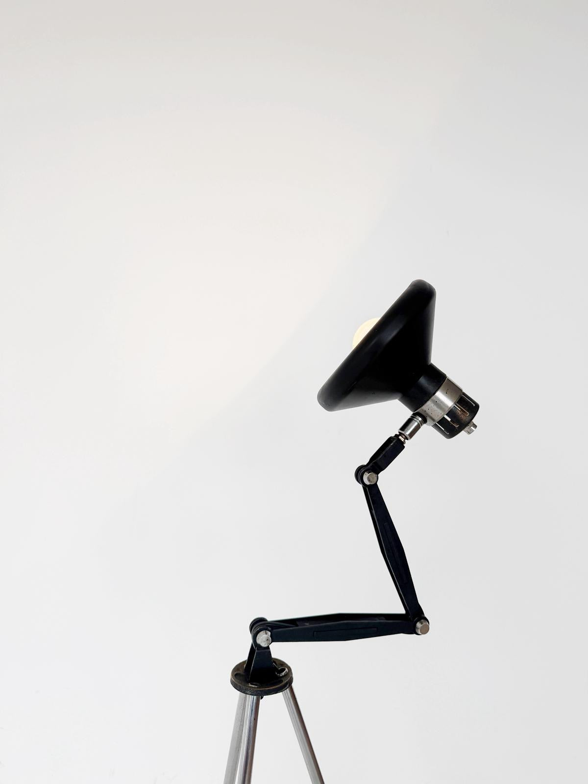 Tripod Floor Lamp – Industrial/Modernist Style