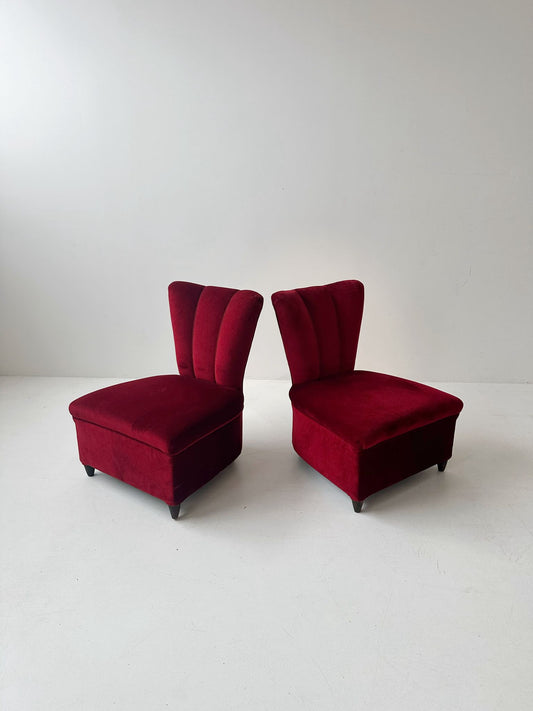 Pair of small armchairs