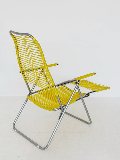 1970s Outdoor Reclining Lounge Chair