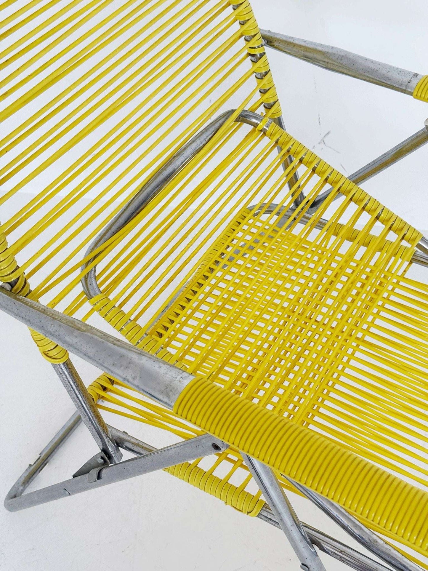 1970s Outdoor Reclining Lounge Chair