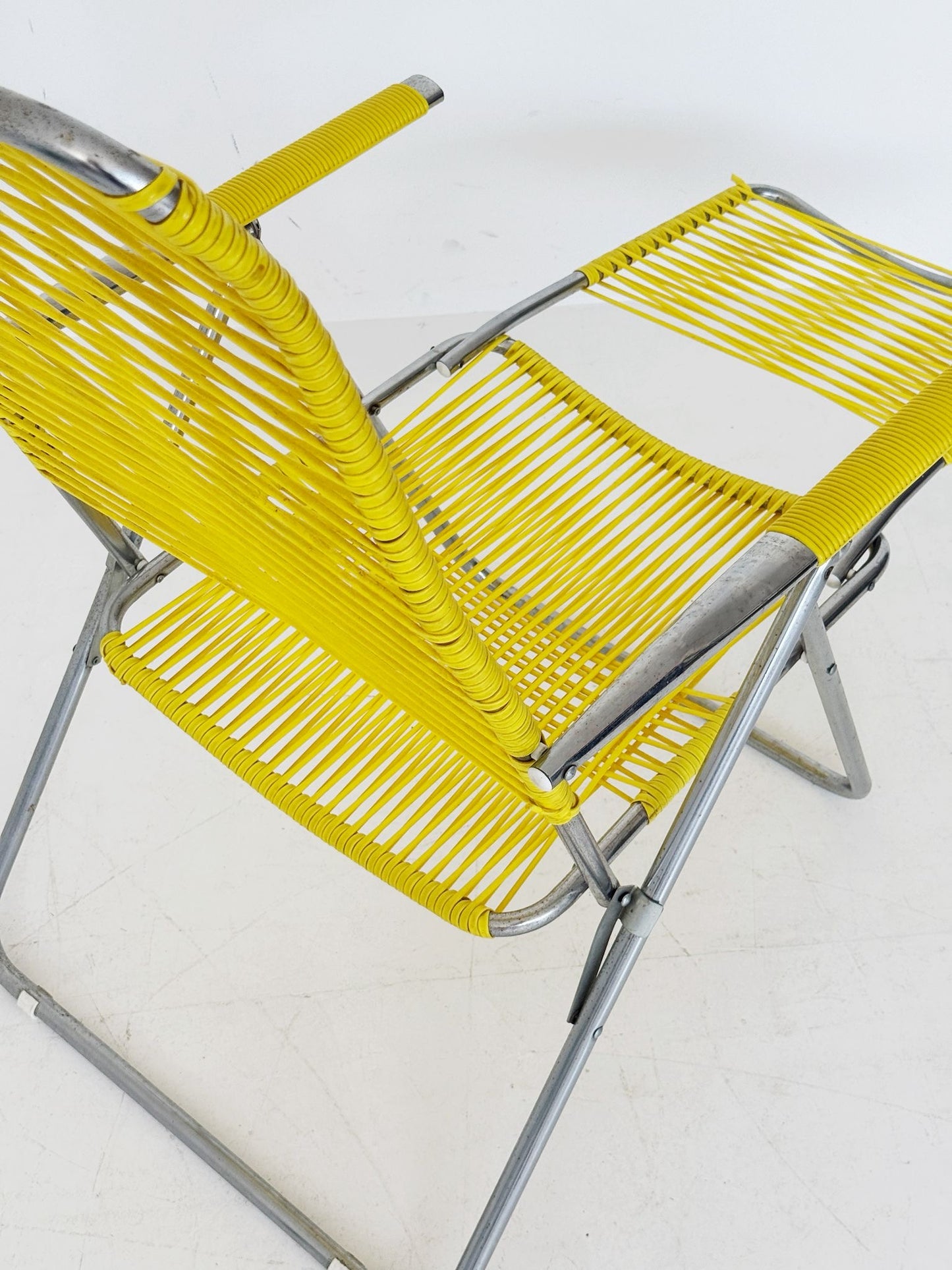 1970s Outdoor Reclining Lounge Chair