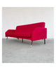 Red sofa bed