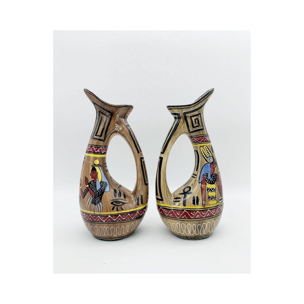 Pair of Deruta vases